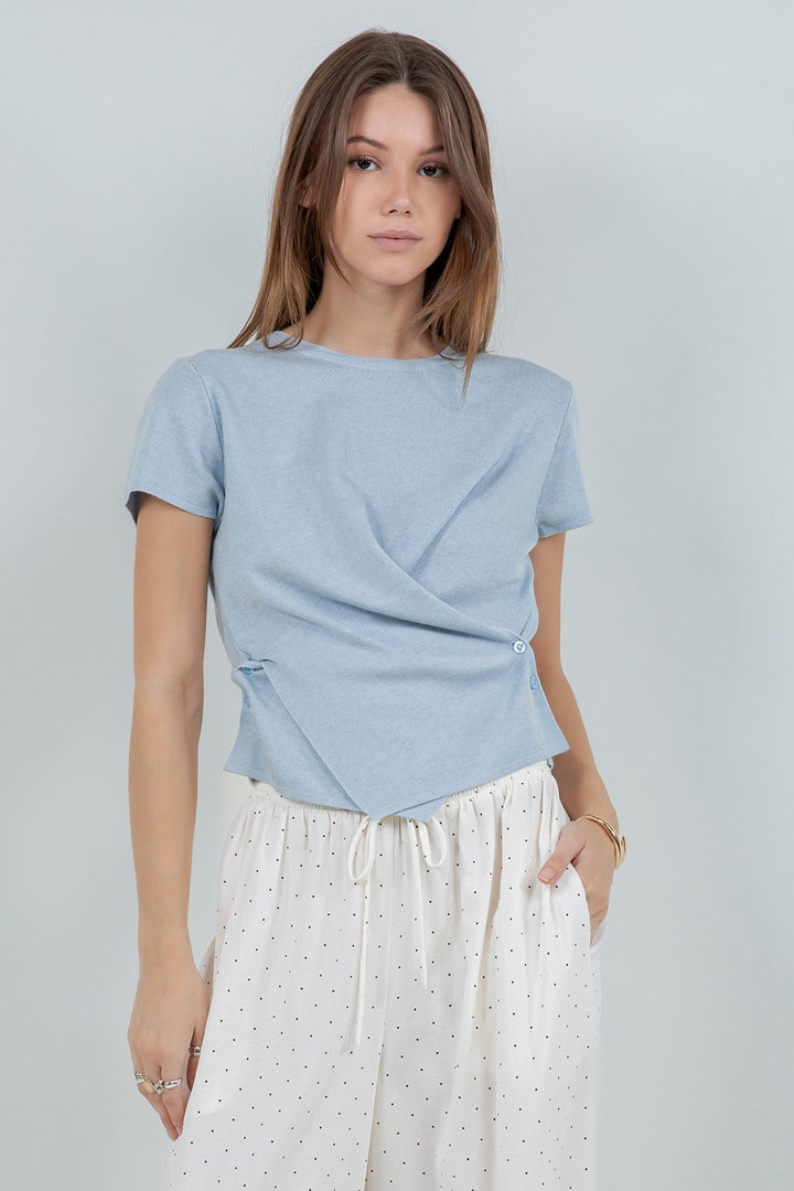 COLLETTE CROSSOVER TOP