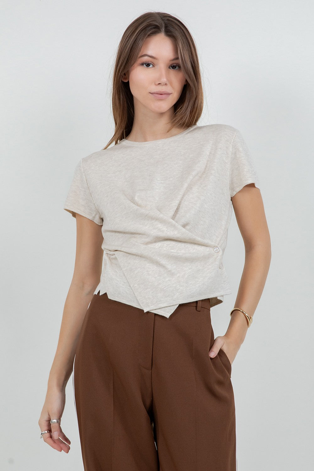 COLLETTE CROSSOVER TOP