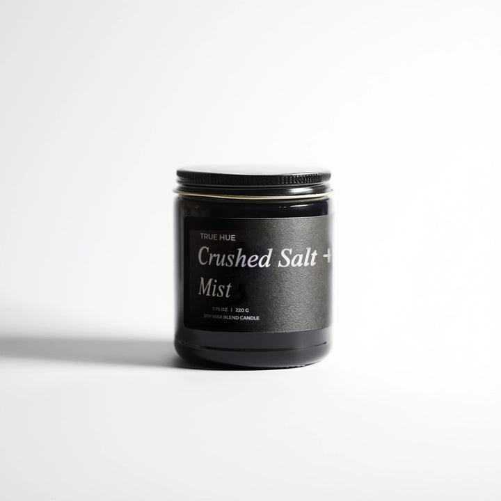CRUSHED SALT + MIST JAR CANDLE
