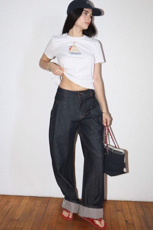 NEVE CUFFED JEAN