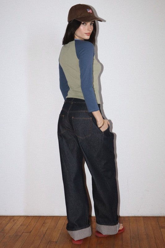 NEVE CUFFED JEAN