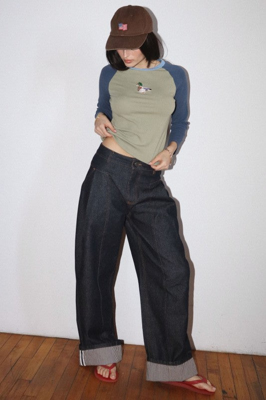 NEVE CUFFED JEAN