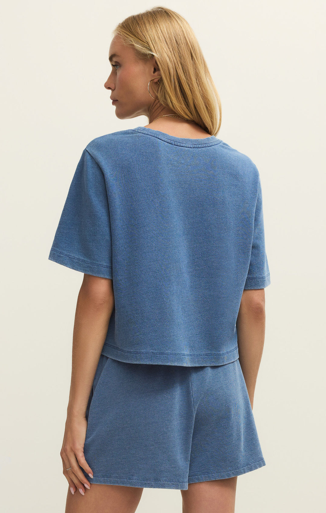 CURRAN KNIT DENIM SHIRT
