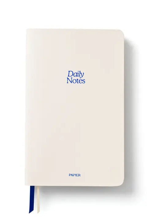 LINED DAILY NOTEBOOK