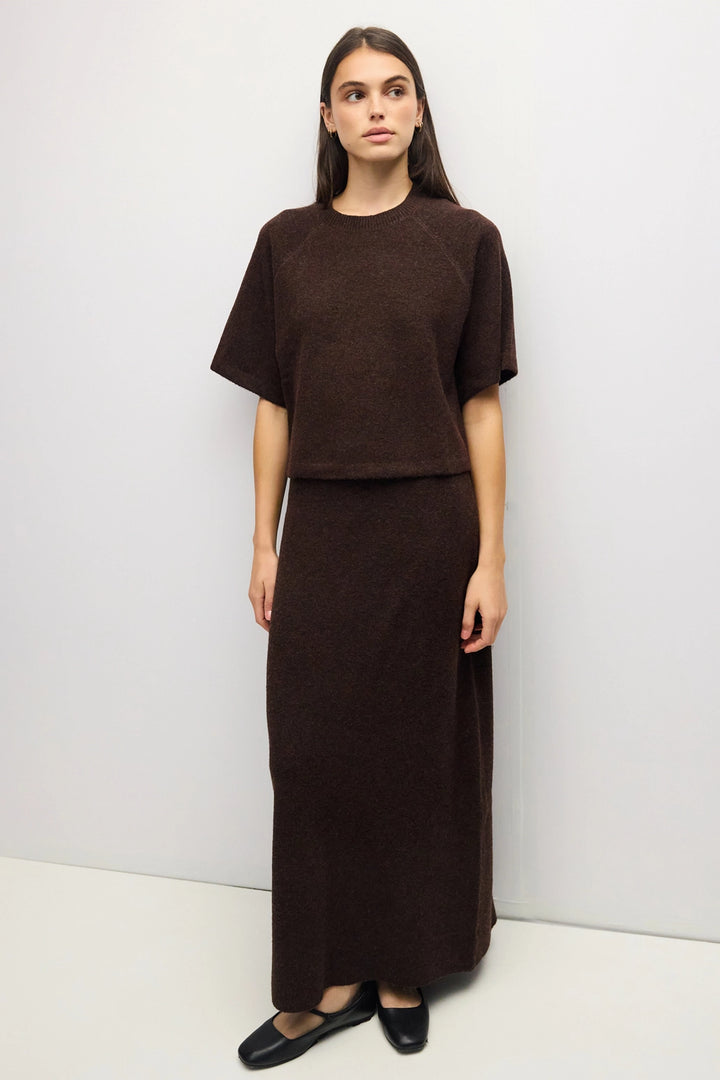 DANICA TOP - BROWN