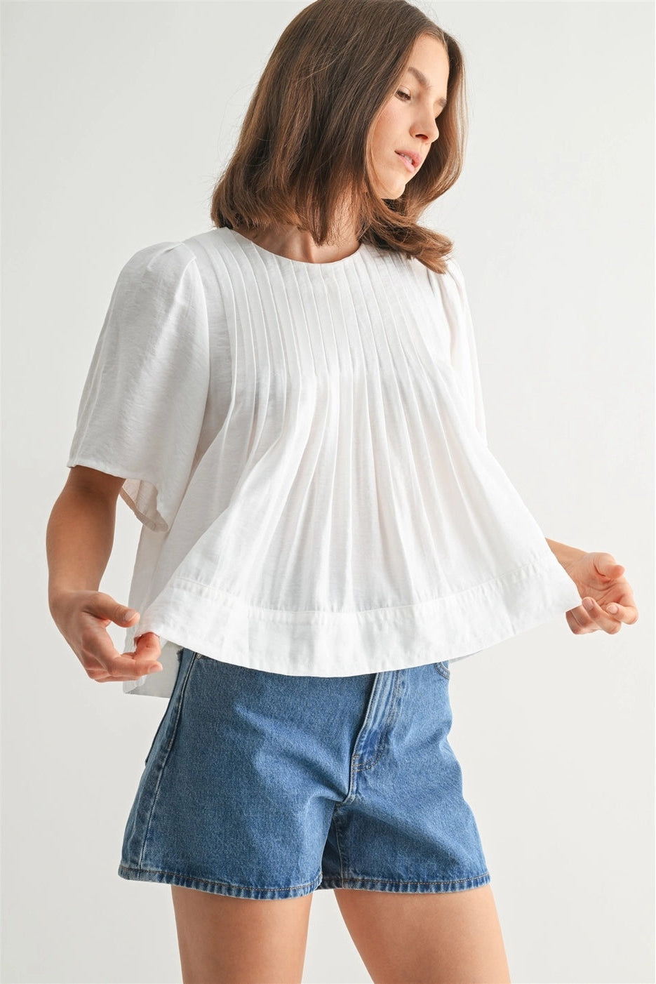 DARCY TOP - WHITE