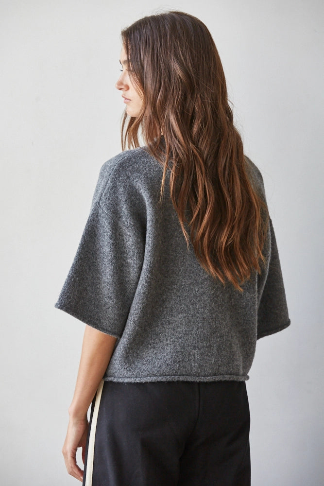 DARIA SWEATER - CHARCOAL