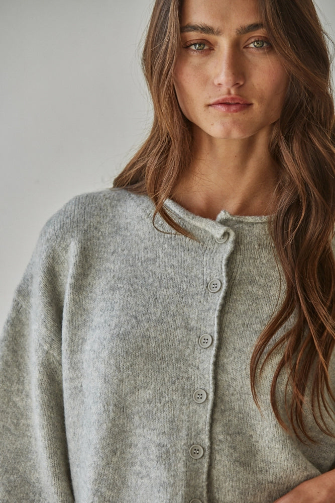 DARIA CARDIGAN - GREY
