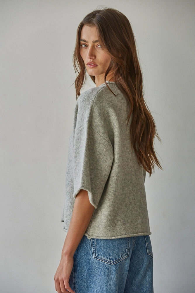 DARIA CARDIGAN - GREY