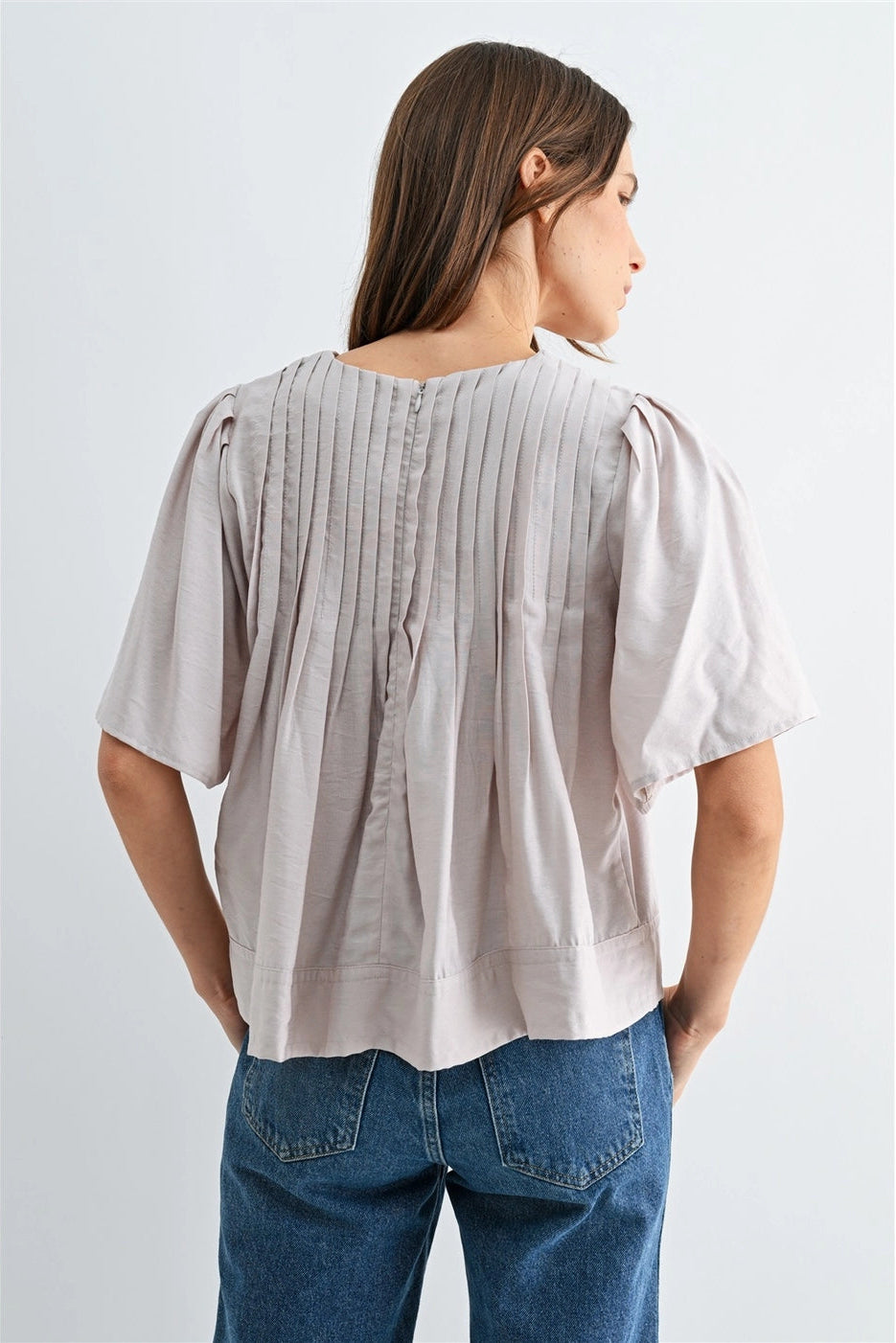 DARCY TOP - FOG