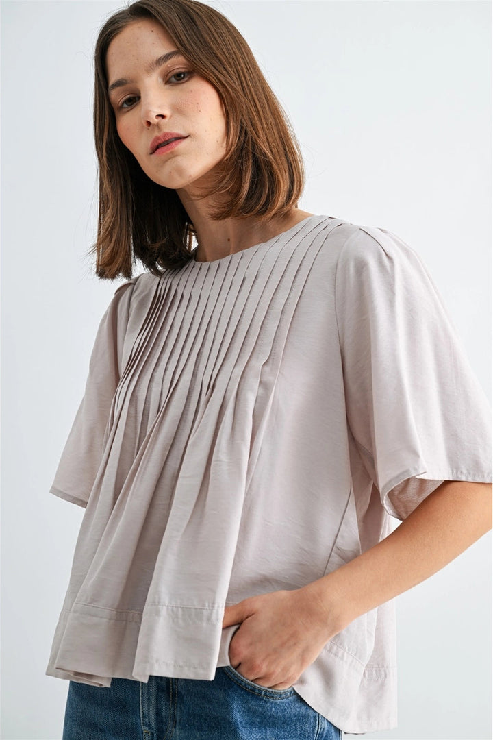 DARCY TOP - FOG
