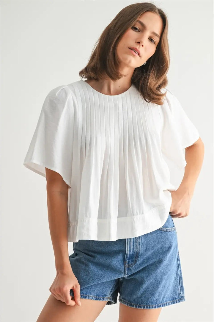DARCY TOP - WHITE