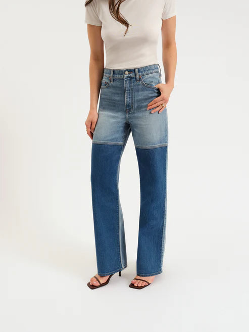 CITY STRAIGHT JEAN-DOUBLE DIP