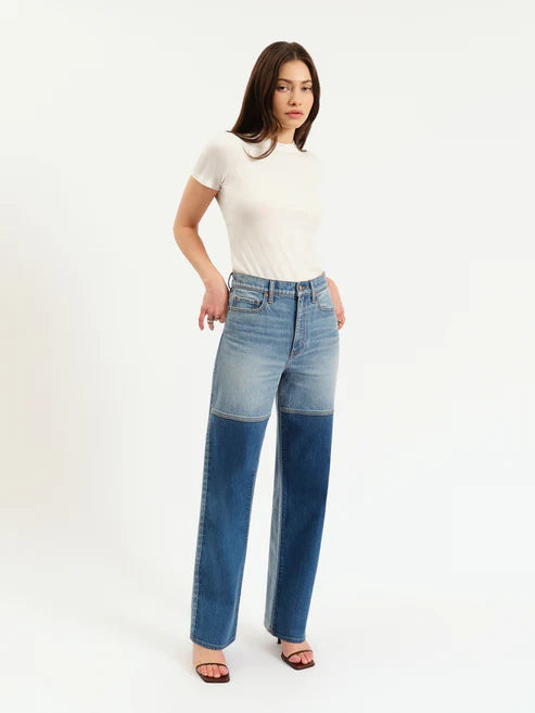 CITY STRAIGHT JEAN-DOUBLE DIP