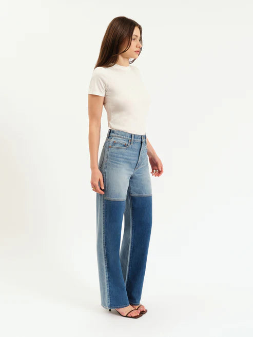 CITY STRAIGHT JEAN-DOUBLE DIP