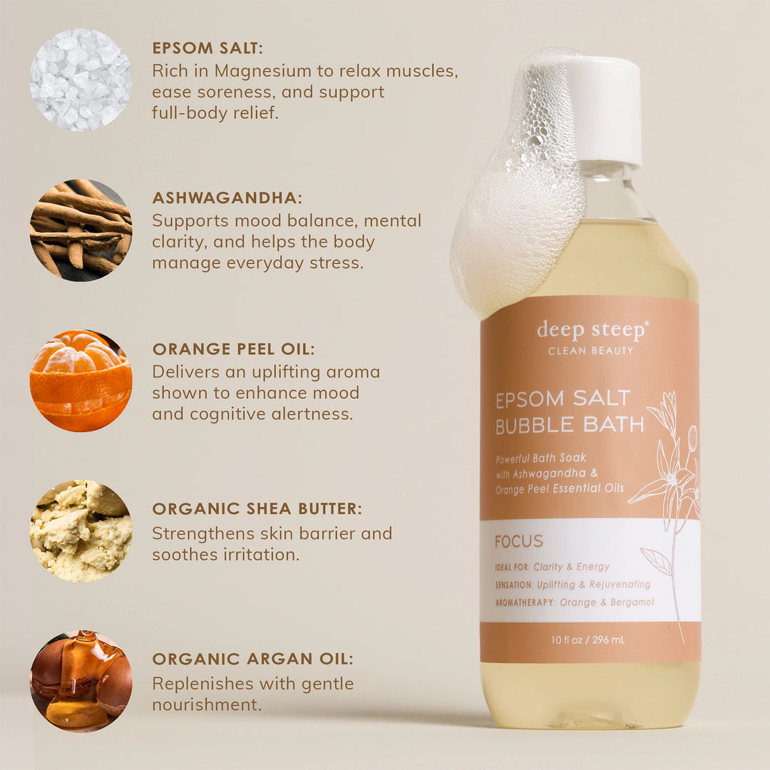 FOCUS EPSOM SALT BUBBLE BATH