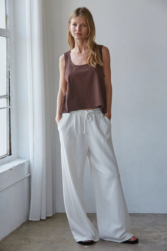 EVERYDAY SCOOP TANK - BROWN