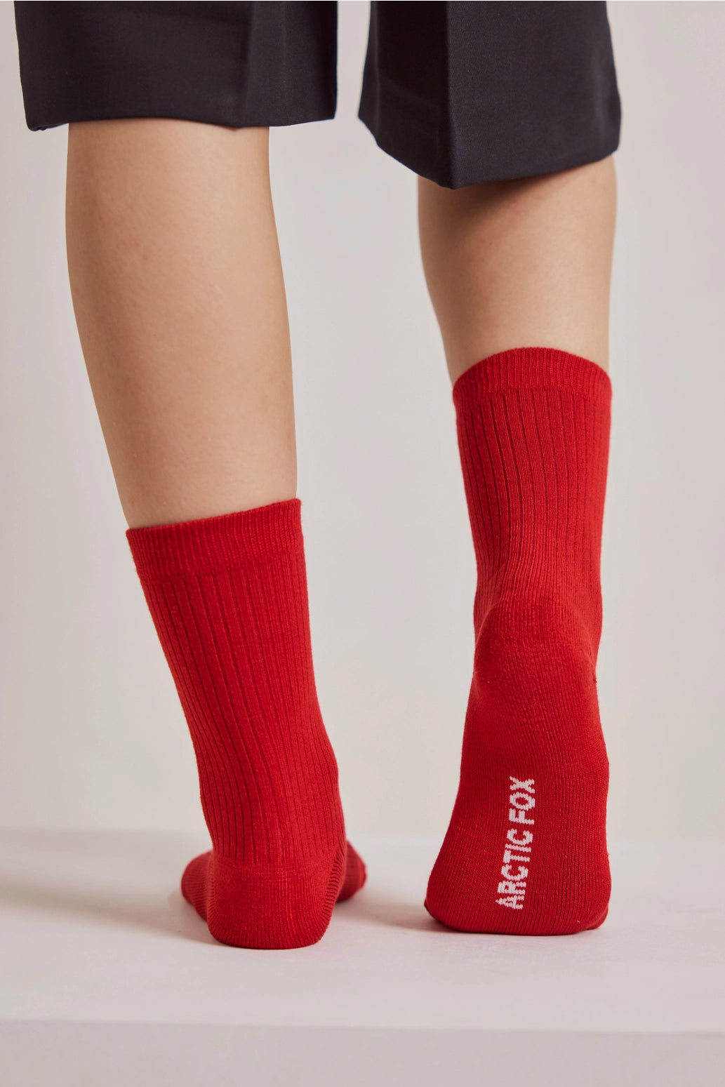 BAMBOO EVERYDAY SOCK - RED
