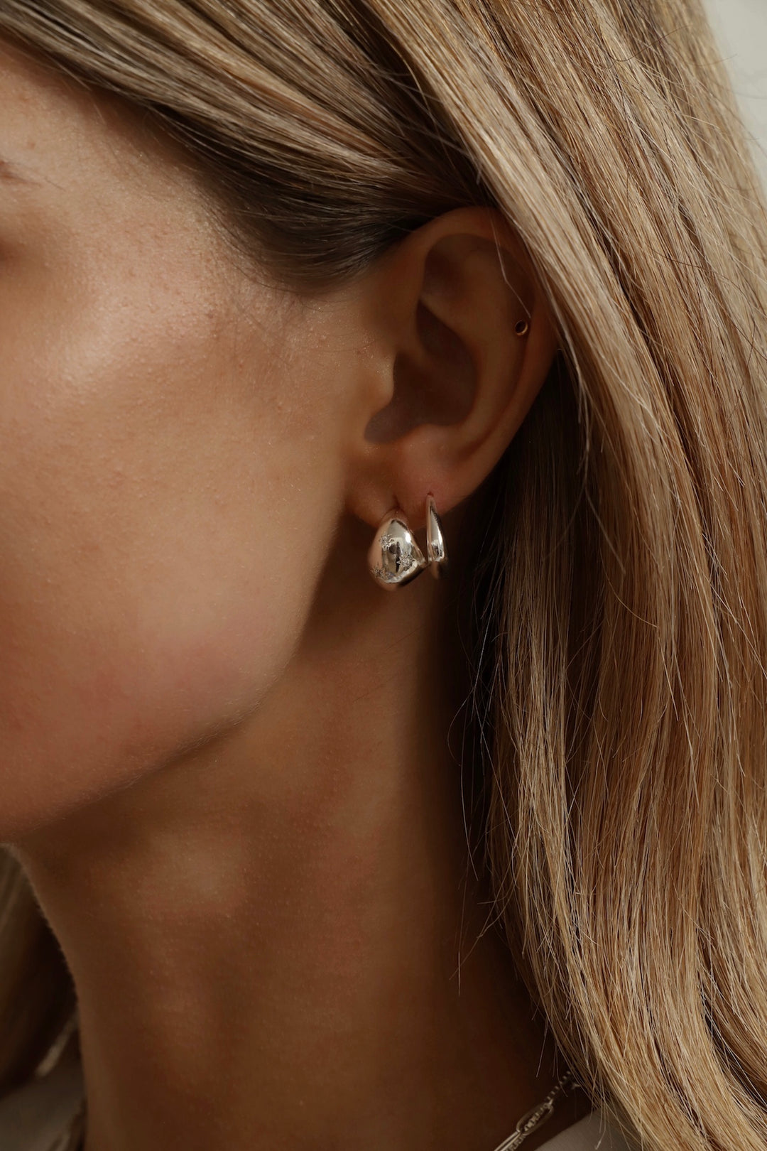 STARBURST DOME EARRINGS