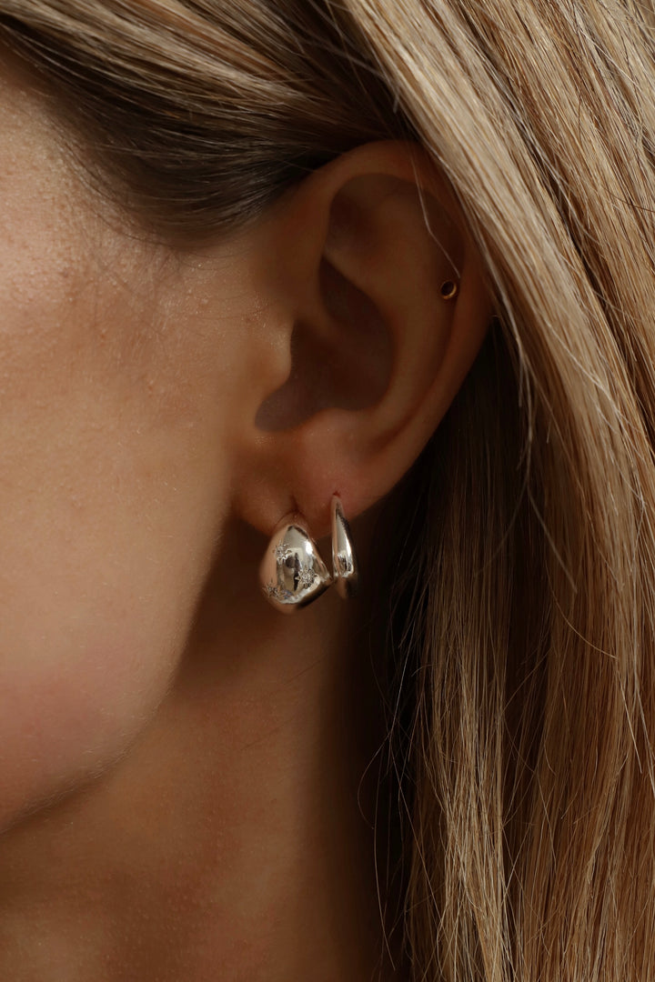 STARBURST DOME EARRINGS