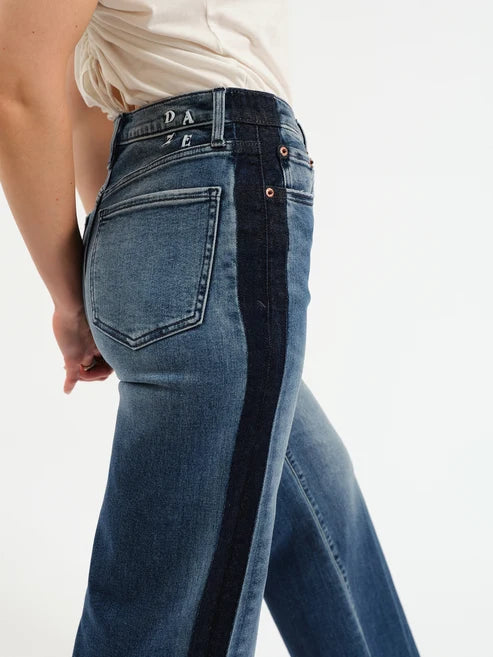 FAR OUT HIGH RISE JEAN - TUXEDO