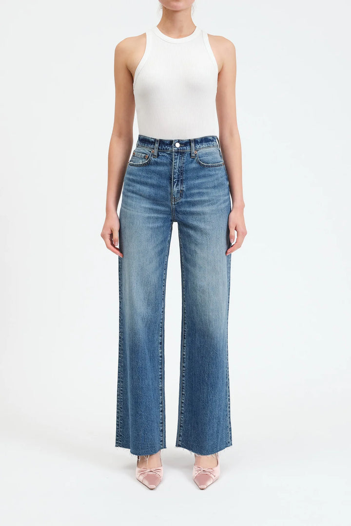 FAR OUT HIGH RISE WIDE LEG JEANS