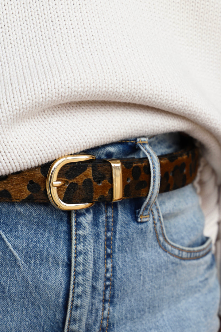 LEOPARD BELT