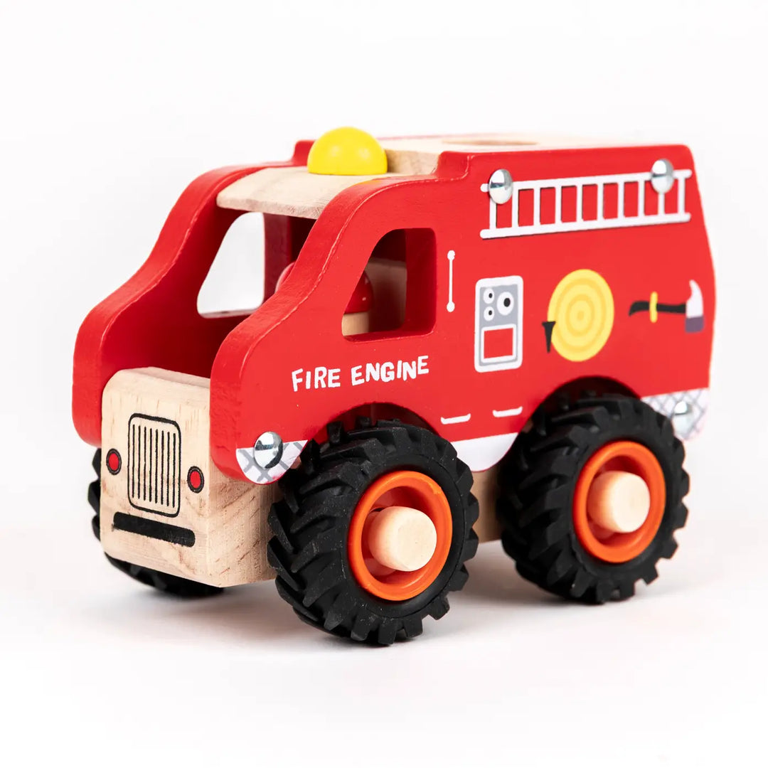 WOODEN FIRE ENGINE