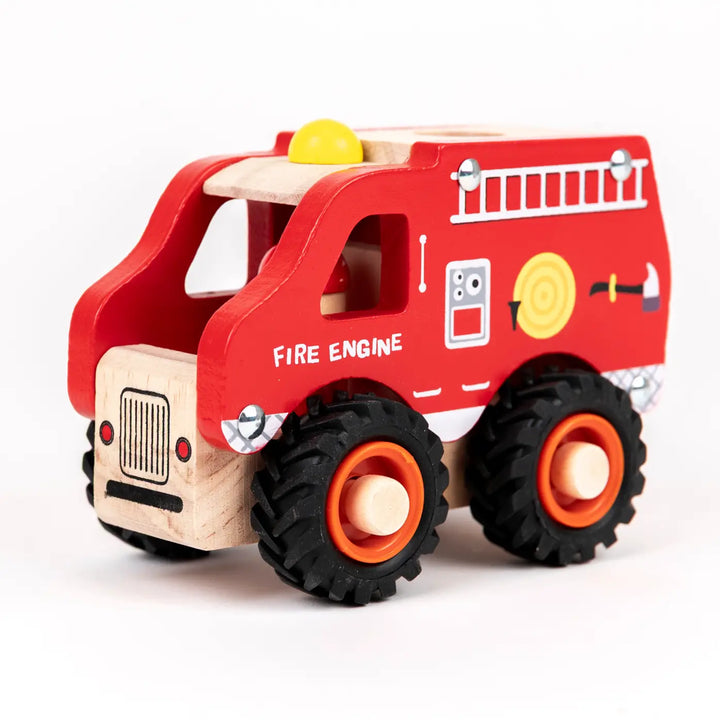 WOODEN FIRE ENGINE