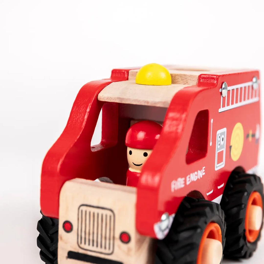WOODEN FIRE ENGINE
