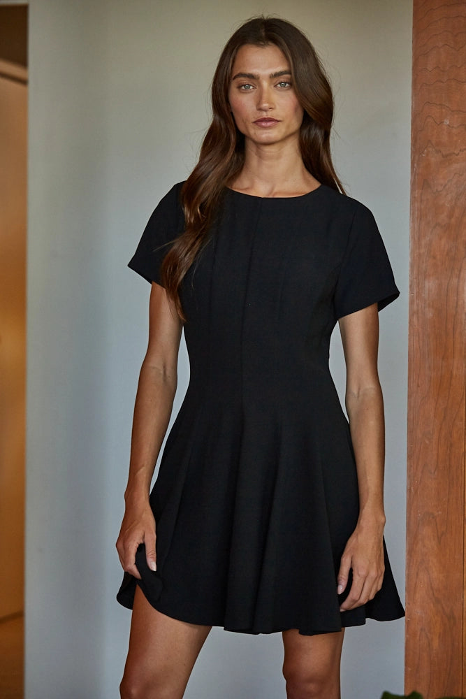 FIT & FLARE MINI DRESS