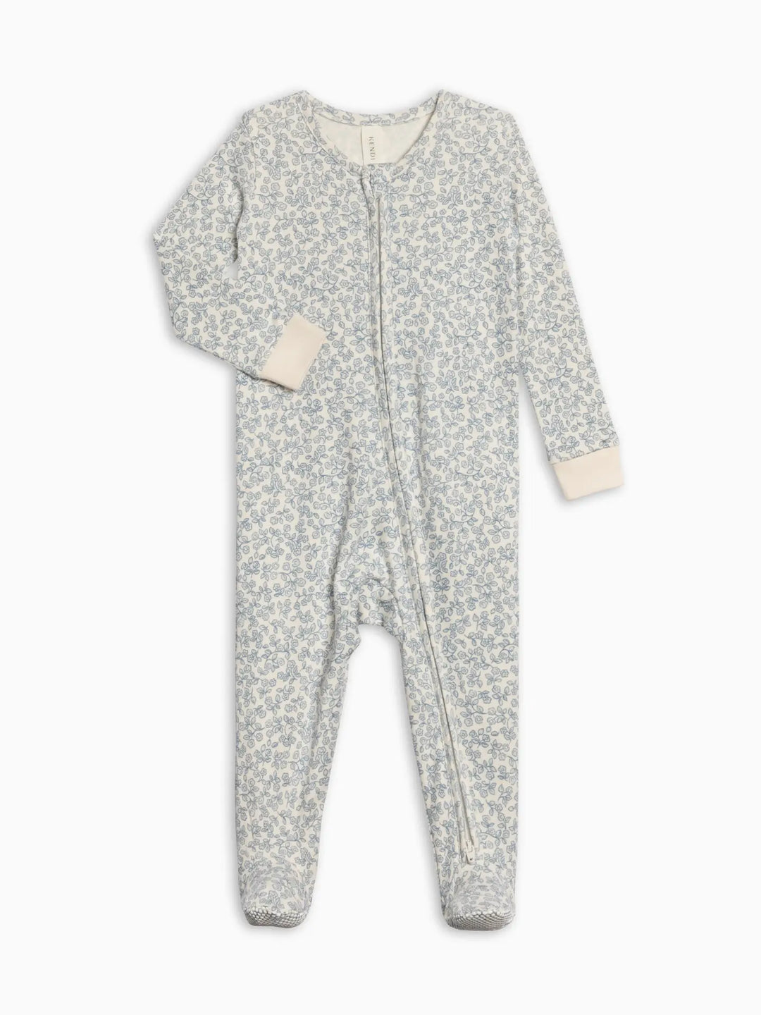 PEYTON FOOTED SLEEPER - FLORAL