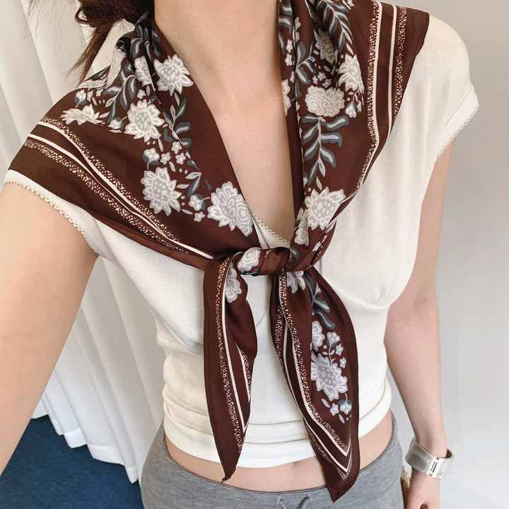 FLORAL SCARF