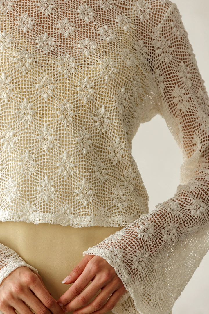 FRIDA CROCHETED TOP