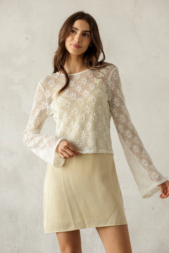 FRIDA CROCHETED TOP