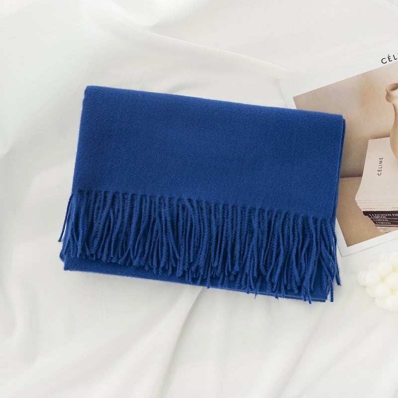 FRINGED SCARF