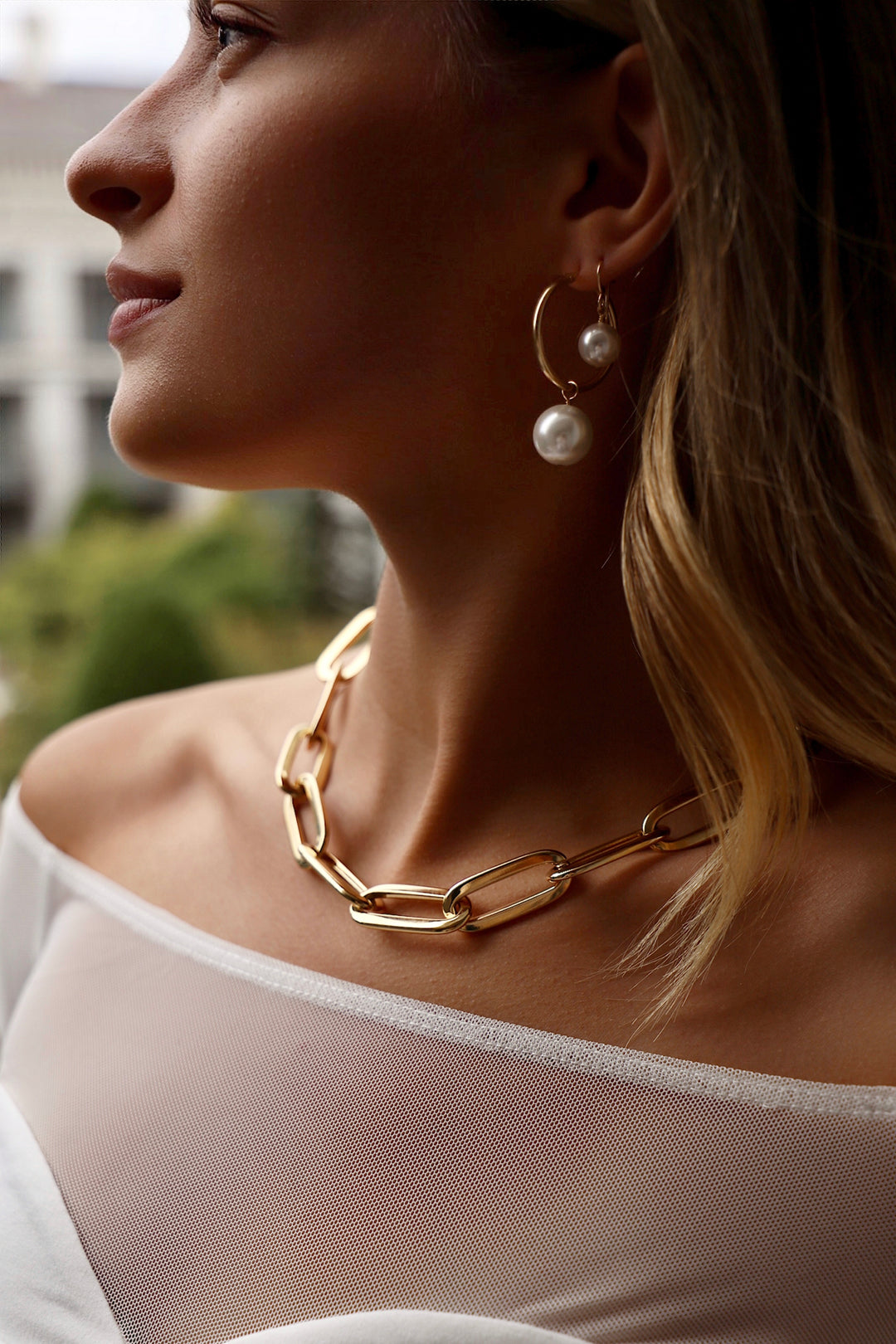 ALL THAT STATEMENT CHAIN NECKLACE