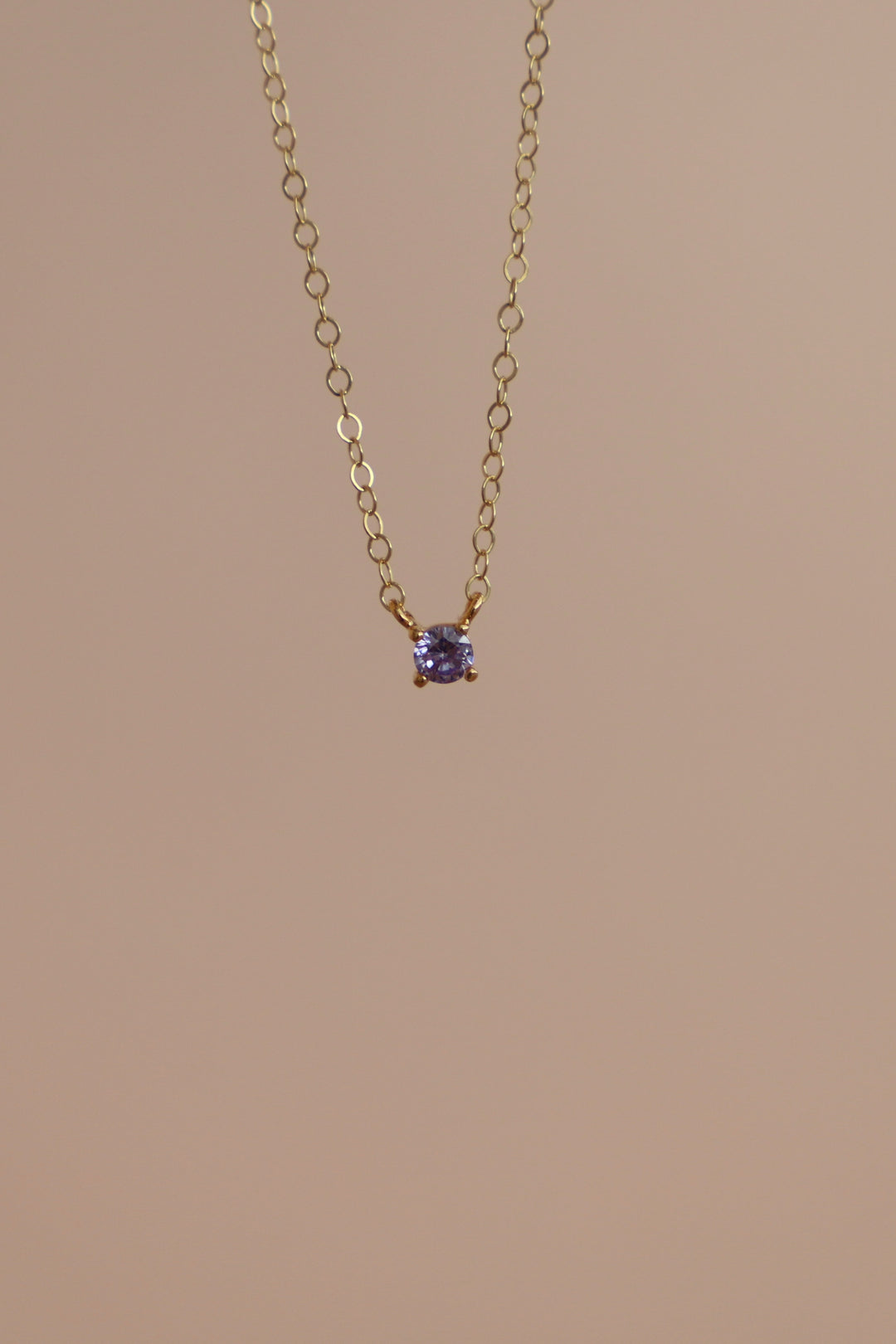 DAINTY AMETHYST NECKLACE