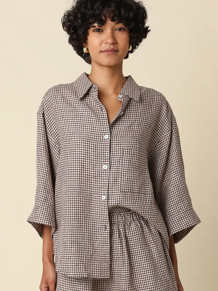 GABI LINEN SHIRT