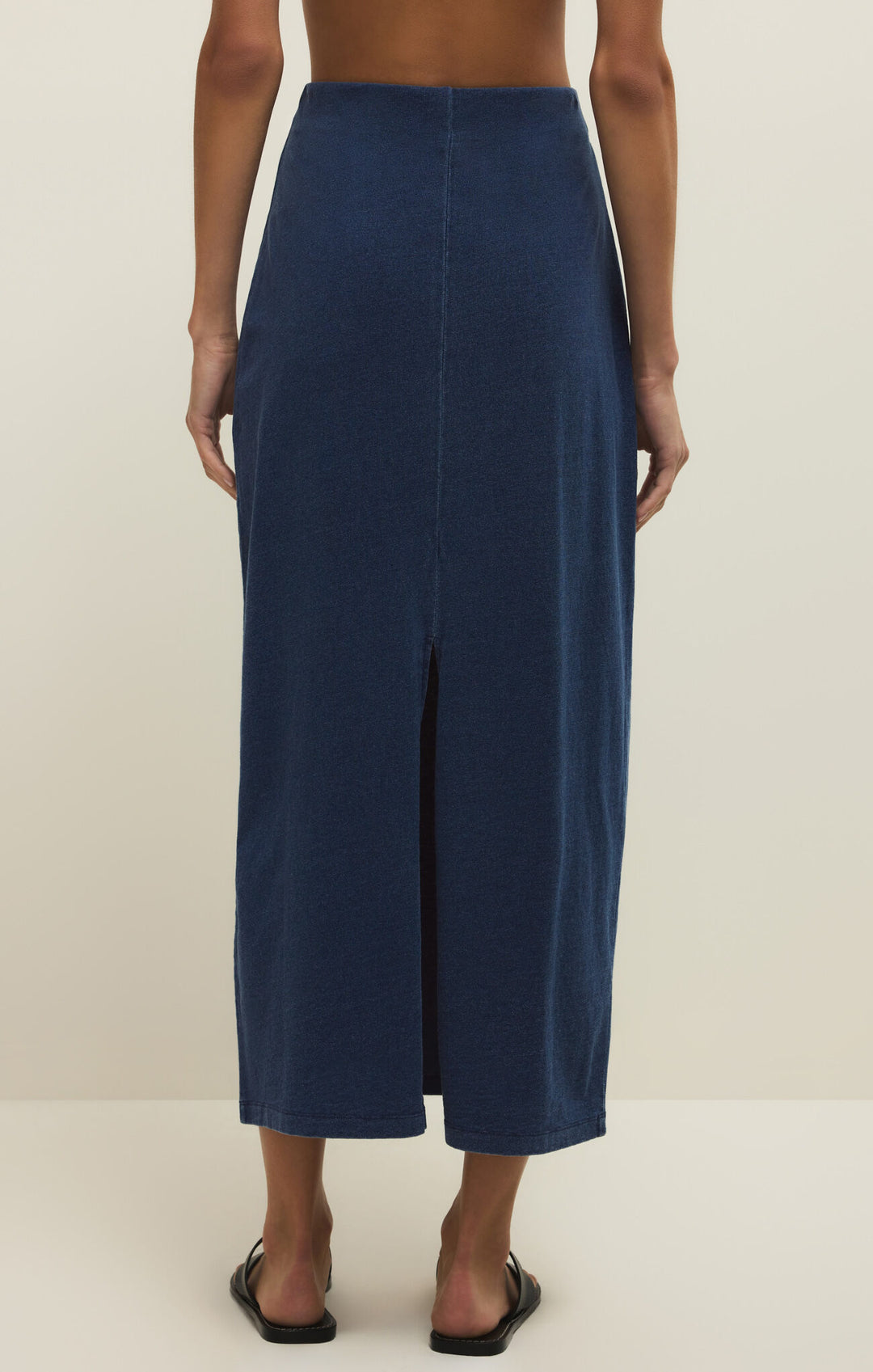 GAIL JERSEY MIDI SKIRT