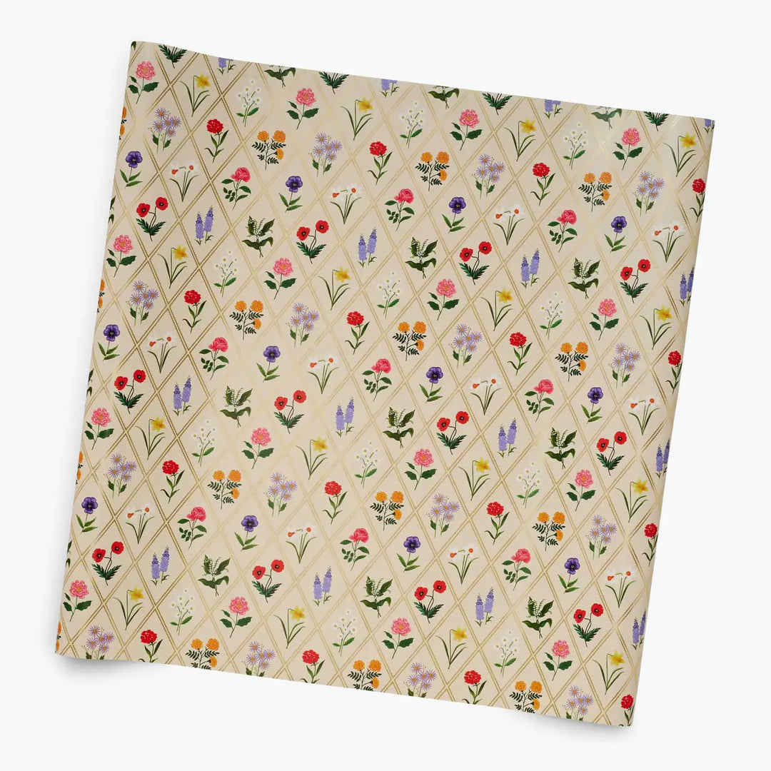 GARDEN STUDY WRAPPING PAPER