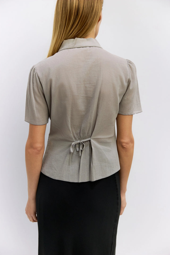 GIANNA TOP - GREY