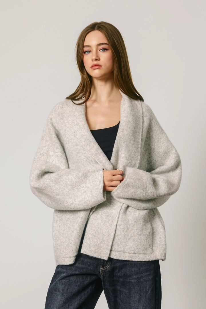 LULU CARDIGAN - GREY