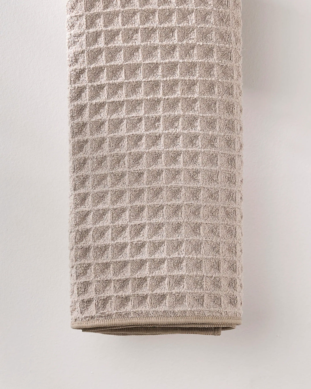 WAFFLE HAND TOWEL - TAUPE