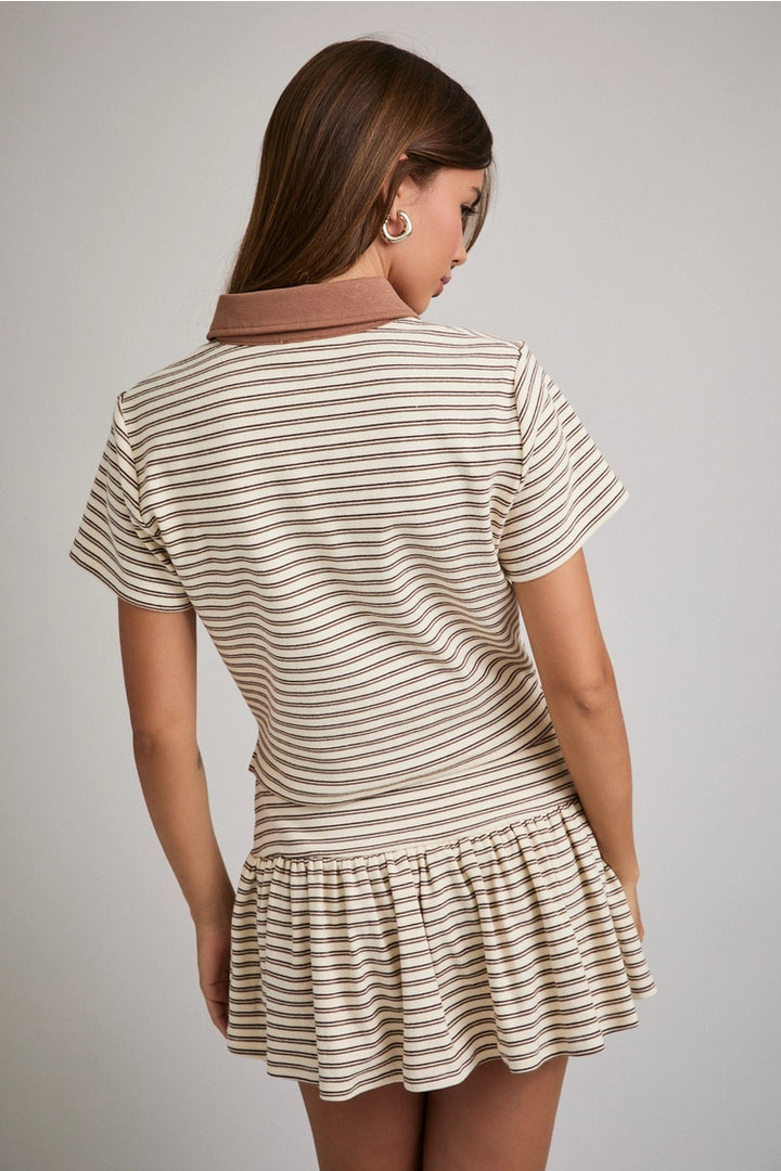 HAZEL STRIPED TOP