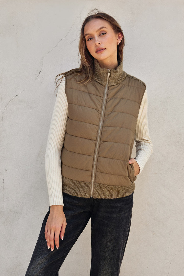 HAZEL CONTRAST VEST