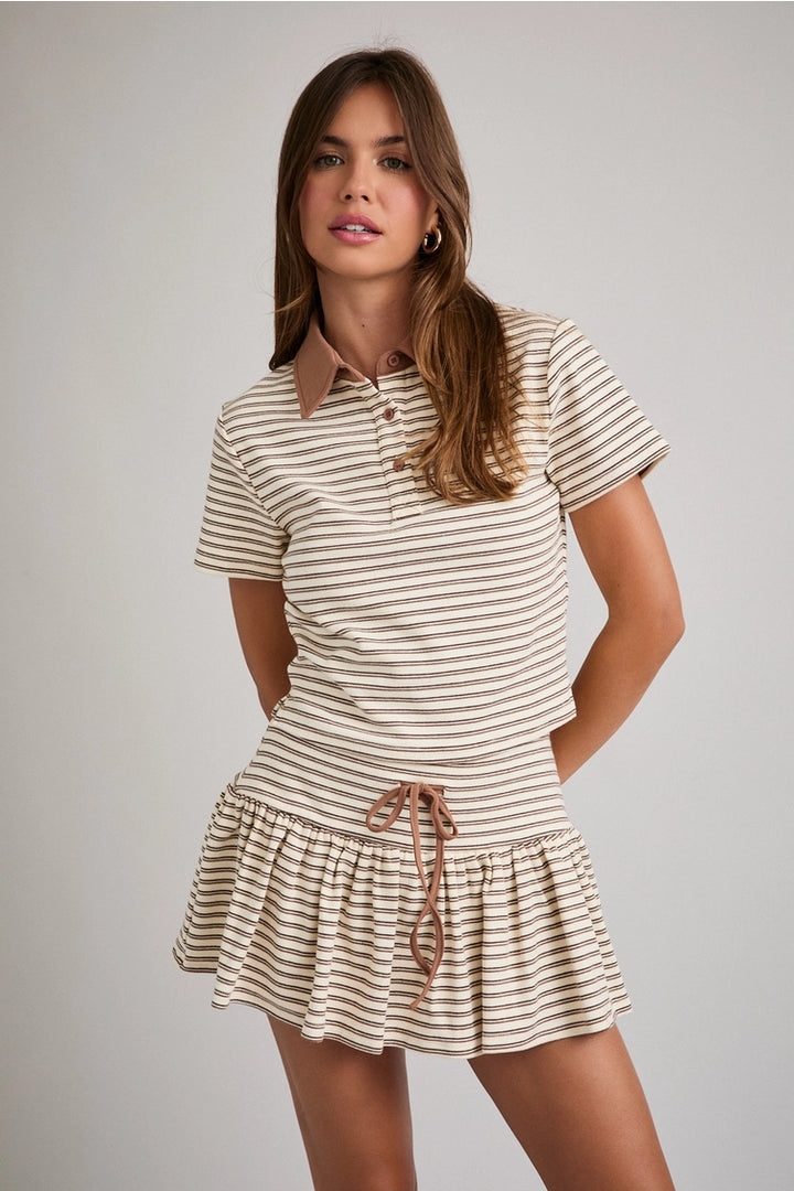 HAZEL STRIPED TOP
