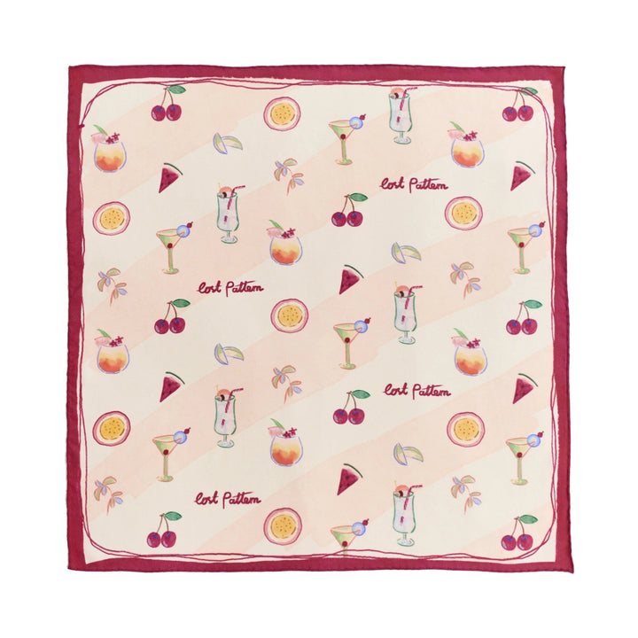 HAPPY HOUR SILK BANDANA
