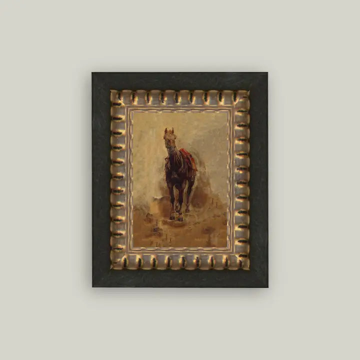 HORSE STUDY FRAMED ART