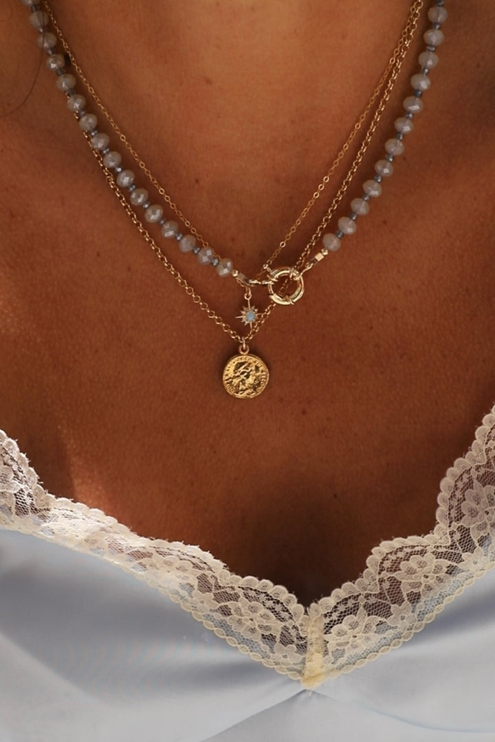 THE OYSTER SHORELINE NECKLACE